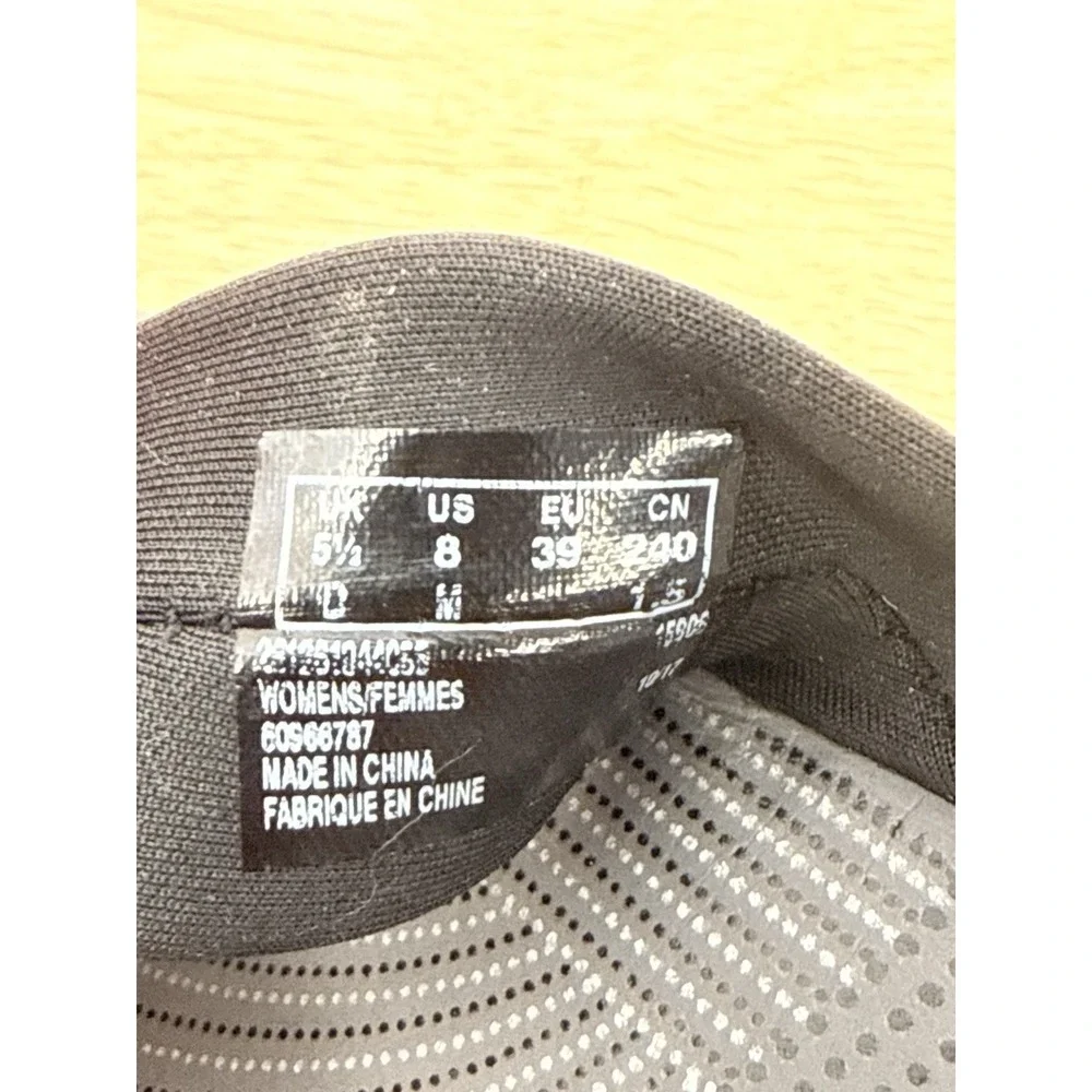 Clarks Cloudsteppers Slip-On Thong Sandals Women's 8M Black Gray Cushion #17